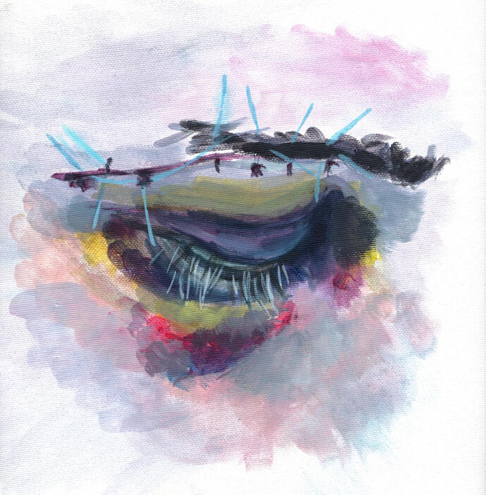 acrylic on canvas