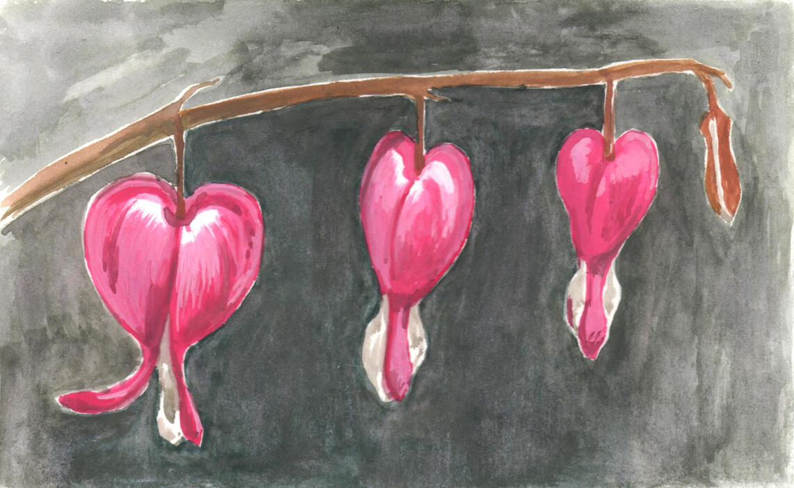 gouache on paper
